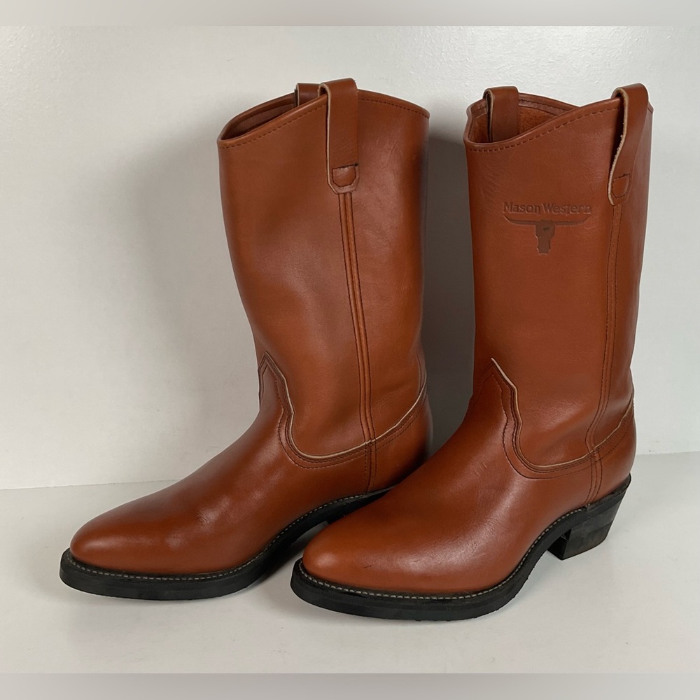Vintage Mason Chippewa Wellington Boots | Soft Toe | USA Made | Men’s 8 E
